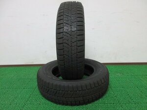 ZK925【送料無料】165/70R14 超溝高 9分山 スタッドレス OBSERVE GIZ2 ♪ 20年製 2本 激安 アクア ヴィッツ ソリオ デミオ マーチ スペイド