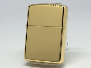 送料無料 ZIPPO[ジッポー]アーマー #162 23K金メッキ 1ミクロン ミラー（金タンク）70650