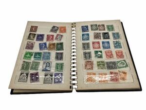 【まとめ売り!!】外国切手　バラ　おまとめ　大量　約180枚　海外切手　消印あり　使用済　ファイル付　コレクション