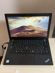 ThinkPad Lenovo X280（20KES4H34B） Core-i5 8350U メモリ16GB M.NVme500G タッチパネル液晶　中古