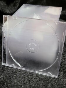 ☆CD・DVD用プラスチックケース☆半透明スリムタイプ