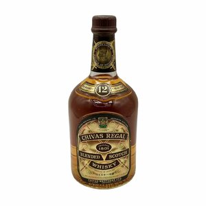 未開栓 CHIVAS REGAL 1801 シーバス リーガル 12年 クリアボトル BLENDED SCOTCH WHISKY スコッチ 750ml 43% ウイスキー 古酒 洋酒