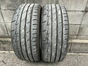 溝あり!! ブリジストン　AdrenalinRE003　215/45R17　2本セット　売り切り!!