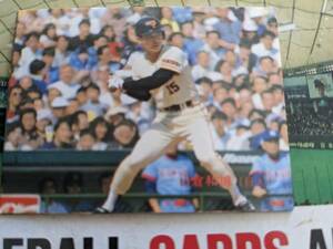 1988年 カルビー プロ野球カード 巨人 山倉和博 No.49