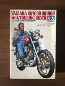 タミヤ 1/12 YAMAHA XV1000 VIRAGO With TOURING RIDER ヤマハ ビラーゴとツーリングライダー 小鹿タミヤ 絶版 難あり TAMIYA