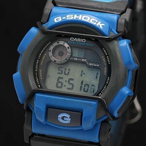 1円 稼働 カシオ Gショック QZ デジタル文字盤 X.TREME DW-003 ブルー メンズ腕時計 KMR 6696000 4JWY