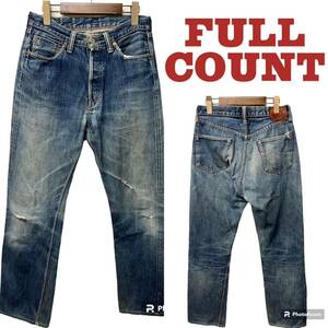 鬼ヒゲ ハチノス FULLCOUNT フルカウント デニム パンツ W28 たぶん1108 ジーンズ ビンテージ ヴィンテージ 大戦モデル xpv 