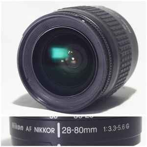B408◆ブラック◆ Nikon ニコン AF NIKKOR 28-80mm F3.3-5.6G