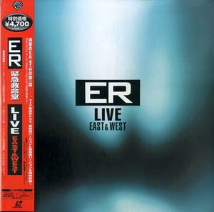 B00182829/LD2枚組/ジョージ・クルーニー「ER 緊急救命室 Live East & West(1997)」