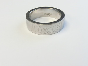 DOLCE&GABBANA ロゴ リング ドルチェ&ガッバーナ D&G 指輪