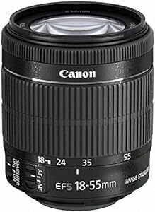 Canon 標準ズームレンズ EF-S18-55mm F3.5-5.6 IS STM APS-C対