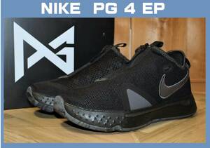 送料無料 即決【未使用】 NIKE ★ PG4 EP (PAUL GEORGE) US9/27cm ★ ナイキ ポールジョージ CD5082-005 XDR ブラック バッシュ