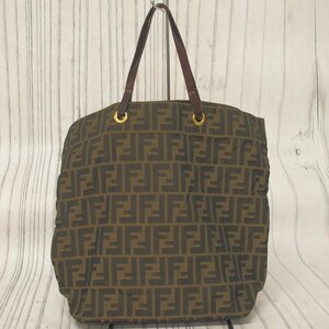 f002 2Fbag フェンディ FENDI 2288-26598-099 トートバッグ ハンドバッグ ズッカ柄 総柄 キャンバス×レザー ブラウン系