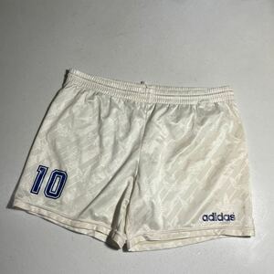 アディダス adidas トレフォイル サッカー トレーニング用 光沢サカパン サッカーパンツ オーダーメイド Oサイズ