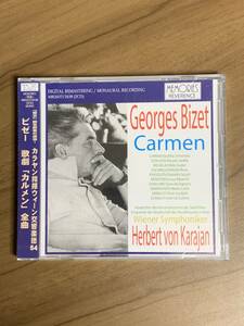 カラヤン Herbert von Karajan ウイーン交響楽団 / ビゼー Bizet 「カルメン」Carmen デジタル・リマスタリング盤 2CD 新品未開封