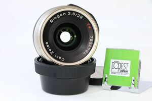 【同梱歓迎】実用■コンタックス CONTAX Carl zeiss biogon F2.8 28mm■596