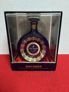 お酒 未開栓品 REMY MARTIN EXTRA レミーマルタン エクストラ コニャック ブランデー ブルーリモージュ 陶器 古酒 700ml 40%