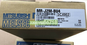 ●　新品　MITSUBISHI/三菱　MR-J2M-BU4　 ベースユニット【保証付き】【送料無料】