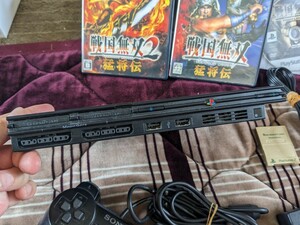 動作良好　薄型　PS2　本体　SCPH-70000　ソフト3本　メモリーカード