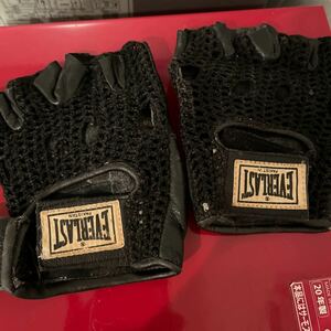 1970年作品 EVERLAST ウェイト・リフティング・グローブ　送料無料　カウレザー＆コットン お値打ち品　ヴィンテージ・グローブ　オールド