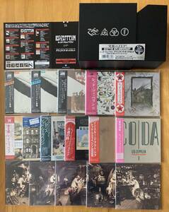 レッド・ツェッペリン【Led Zeppelin】紙ジャケ limited edition papersleeve 紙ジャケット definitive collection BOXセット CD hard rock