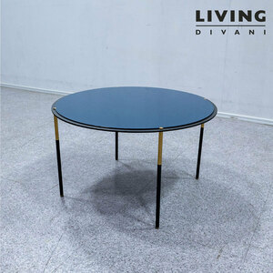 【中古品】Living Divani リビングディバーニ ERA TABLE エラ センター コーヒー テーブル デビッド・ロペス・キンコセス 定価25万