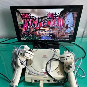 SEGA Dreamcast HKT-3000 HKT-7100 ドリームキャスト　通電OK 現状　動作未確認