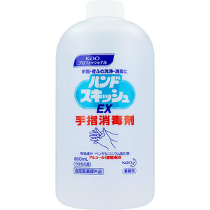 まとめ得 花王業務用 ハンドスキッシュ EX 手指消毒剤 付替用 800mL x [3個] /k