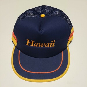 80s Hawaii メッシュキャップ ヴィンテージ ハワイHawaiian Head Wear