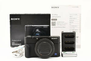 SONY ソニー コンパクトデジタルカメラ Cyber-shot RX100III ブラック DSC-RX100M3 【ジャンク】 #5704