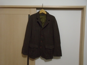MADE IN ITALY MENTA WOOL JACKET イタリア製 50
