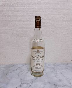 マッカラン18年 1977 空瓶