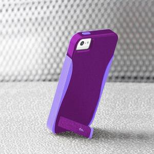 即決・送料無料)【スタンド機能付きケース】Case-Mate iPhone SE(第一世代,2016)/5s/5 POP! with Stand Case Violet Purple/Iris