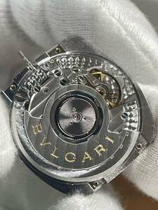 【可動品】BVLGARI ブルガリ 自動巻き ムーブメント Cal.220-TEEM 風防・機止めネジ付き【現状】№62785