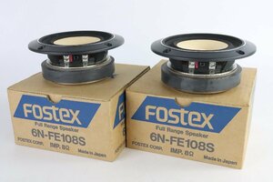 FOSTEX フォステクス 6N-FE108S フルレンジスピーカーユニット ペア【現状渡し品】★F