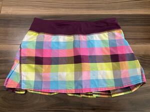 ルルレモン lululemon Run:Pace Setter Skirt サイズ6or8 美品☆☆ スカート スコート