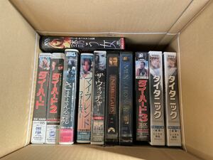 VHS ビデオテープ 30本以上　まとめ売り　洋画 タイタニック　ダイハード　ウォッチャー