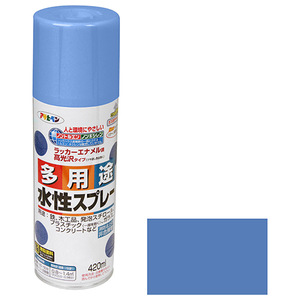 水性多用途スプレー アサヒペン 塗料・オイル スプレー塗料 420ml ラベンダー