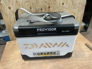 ☆中古品 ダイワ DAIWA プロバイザー PROVISOR ZSS-2100X クーラーボックス 投入口付き☆