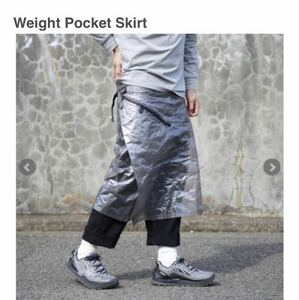 mikikurota Weight Pocket Skirt/検索スカート山と道 nruc ridge mountain ノースフェイス アークパタゴニア atelierBluebottle hyperright