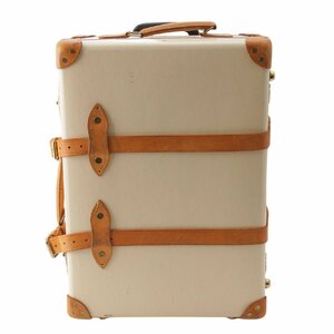 【グローブトロッター】Globe Trotter　サファリ キャリーケース 2ホイール アイボリー 55L 【中古】【正規品保証】201426