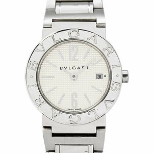 【BVLGARI】ブルガリ “ブルガリブルガリ” BB 26 SS シルバー文字盤 ステンレス レディース クォーツ