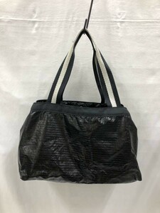 レスポートサック LeSportsac トートバッグハンドバッグ コーティングナイロン ブラック 黒 22092601