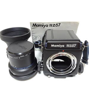 マミヤ RZ67 PROFESSIONAL 中判カメラ f-50mm 1:4.5 f-110mm 1:2.8 レンズ 動作未確認 ジャンク品 80サイズ発送 KK-2655986-104-mrrz