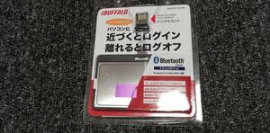 BUFFALO バッファロー BSBT4PT02SBK PC用セキュリティーカード ドングルセット　Bluetooth4.0対応USBアダプター付 新品 レターパック発送