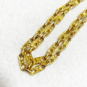 1円 CELINE ネックレス トリオンフ マカダム ヴィンテージ アクセサリー ゴールド セリーヌ チェーン vintage accessory necklace jewelry