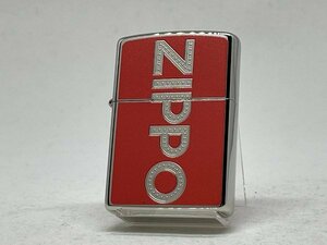 送料無料 ZIPPO[ジッポー]両面加工 ZIPPO LOGO / RED ZIPPOロゴ レッド 2RED-Z