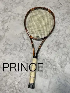 美品　princeプリンス  硬式　テニスラケット　黒　オレンジ