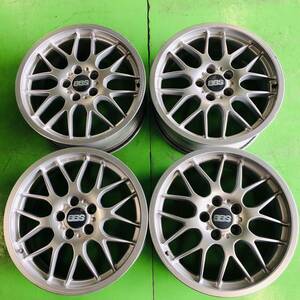 NT469 中古 BBS純正 RX239 ホイール 18×8J +40 PCD 114.3 4本 セット【30系セルシオ/マークX/17系18系クラウン/ヴェルファイア】