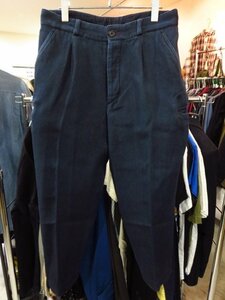 RED EAR PAUL SMITH ポールスミス インディゴ染め コットン テーパード パンツ 青 indigo M